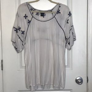 Torrid Flowy Gauze Top